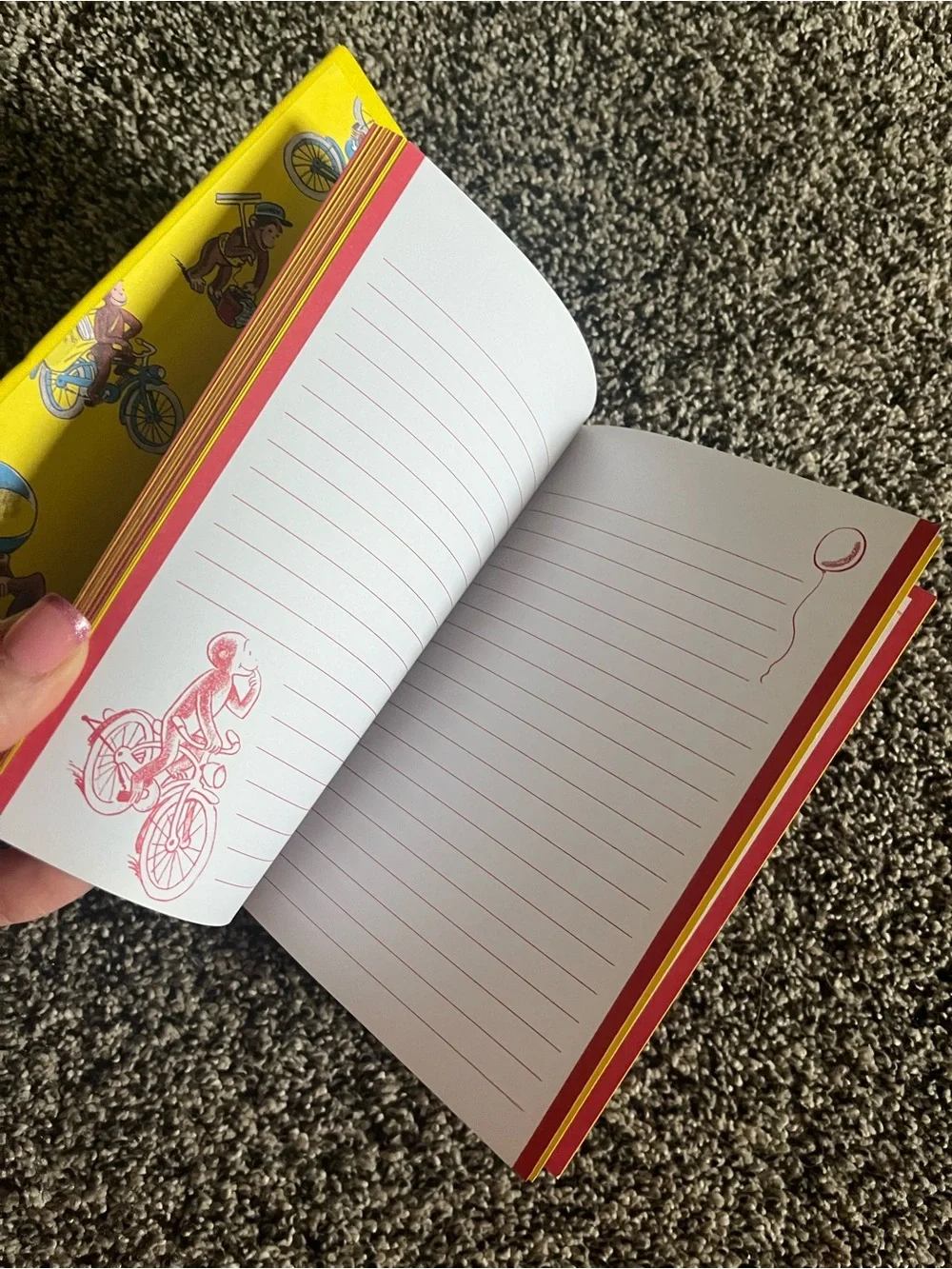Curious George journal